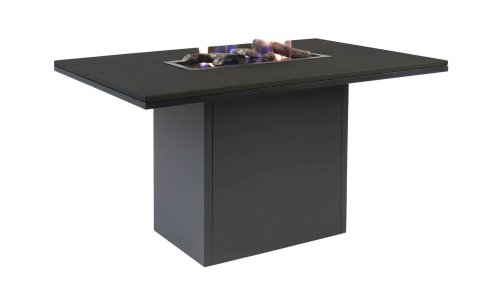 cosifires cosiloft high dining black black alu