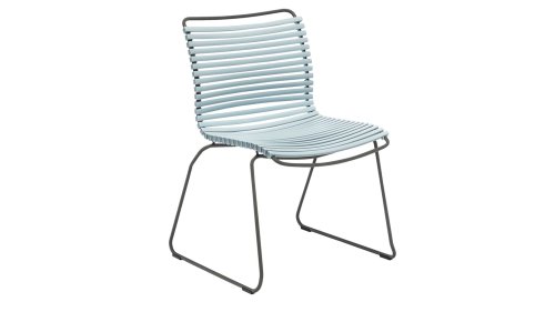 houe click dining zonder arm dusty light blue